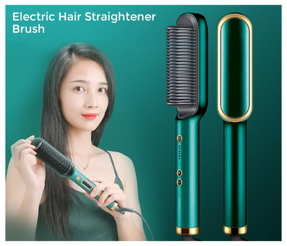 Professional Electric Hair Straightener Comb Brush